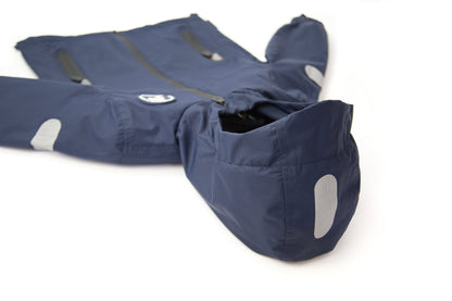 KidORCA Kids Rain Jacket _ Navy_ Model 2022