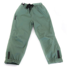 KidORCA Kids Rain Pants Hard Shell Waterproof _ Olive