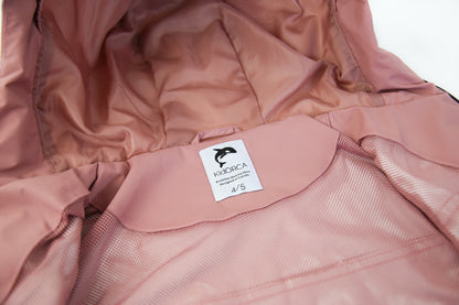 KidORCA Kids Rain Jacket _ Ash Rose _ Model 2022