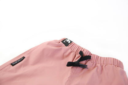 KidORCA Kids Rain Pants Hard Shell Waterproof _ Ash Rose