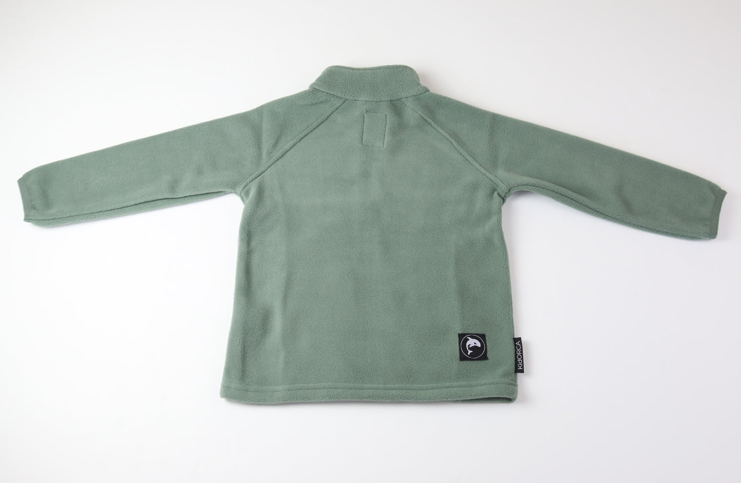 KidORCA Kids Mid Layer Fleece Jacket _ Olive