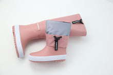 Load image into Gallery viewer, KidORCA Kids Rain Boots with Above Knee Waders _ Ash Rose
