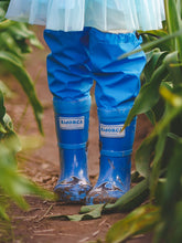 Load image into Gallery viewer, KidORCA Kids Rain Boots with Above Knee Waders _ Blue
