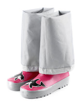 Load image into Gallery viewer, KidORCA Kids Rain Boots with Above Knee Waders _ Pink
